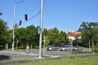 Gyorshajtásnál pirosra vált a Széchenyi lakótelep új jelzőlámpája  